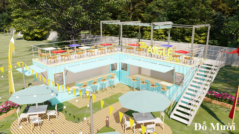 cafe container 20 feet